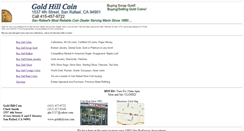 Desktop Screenshot of goldhillcoin.com